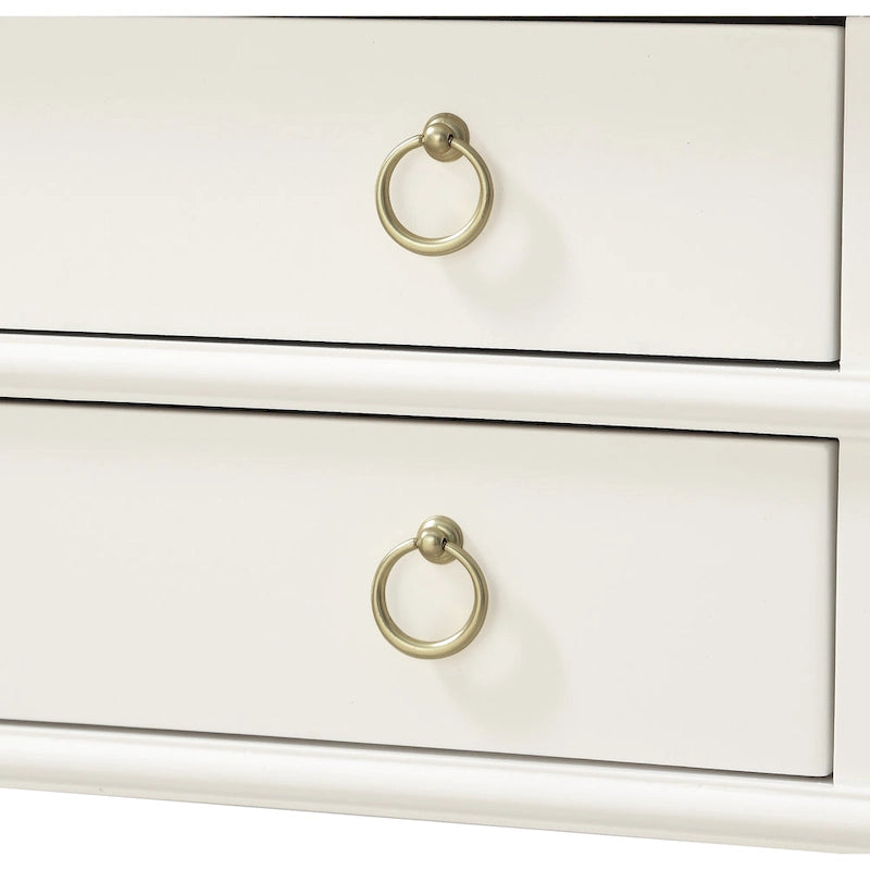 Collette 2-Drawer Tray Top Nightstand by Greyson Living