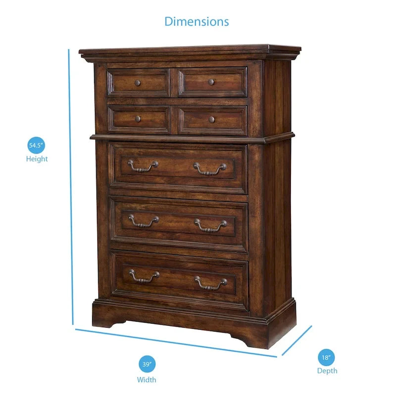 Lakewood Panel 5-piece Bedroom Set