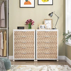 5 Drawer Chest & 7 Drawer Chest Wood Storage Drawer Cabinet Organizer