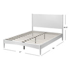Lifestorey Casta Solid Pine Queen Platform Bed