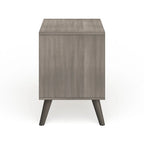 Bodo Mid-century Modern Wood 2-Drawer Nightstand by Carson Carrington