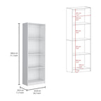 Kenyon 3pc Bookcase set 74 Wide 4-Shelf Double Cabinet