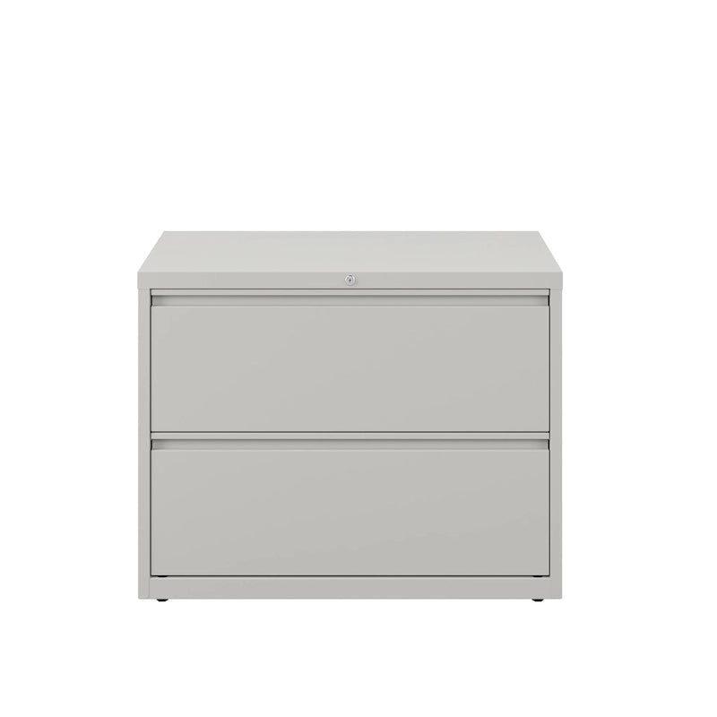 8000 Series 36 Wide 2-Drawer Lateral File Cabinet, Charcoal