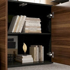 54.3  Home Office Computer Desk Corner Desk With Drawers and Cabinet