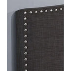 Newport Upholstered Headboard with Nail Head Trim