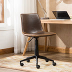 Roundhill Furniture Cesena Faux Leather 360 Swivel Air Lift Office Chair