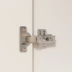 70.  H x 47.2  W Wardrobe Cabinet Armoire Three Doors In White Closet