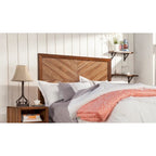 Origins by Alpine Trinidad Toffee Wood Headboard