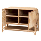 Gitano Bohemian Natural Rattan 2-Door Storage Cabinet