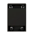 Hirsh 20 D Commercial Mobile Pedestal File Cabinet,1 Box/1 File,Black