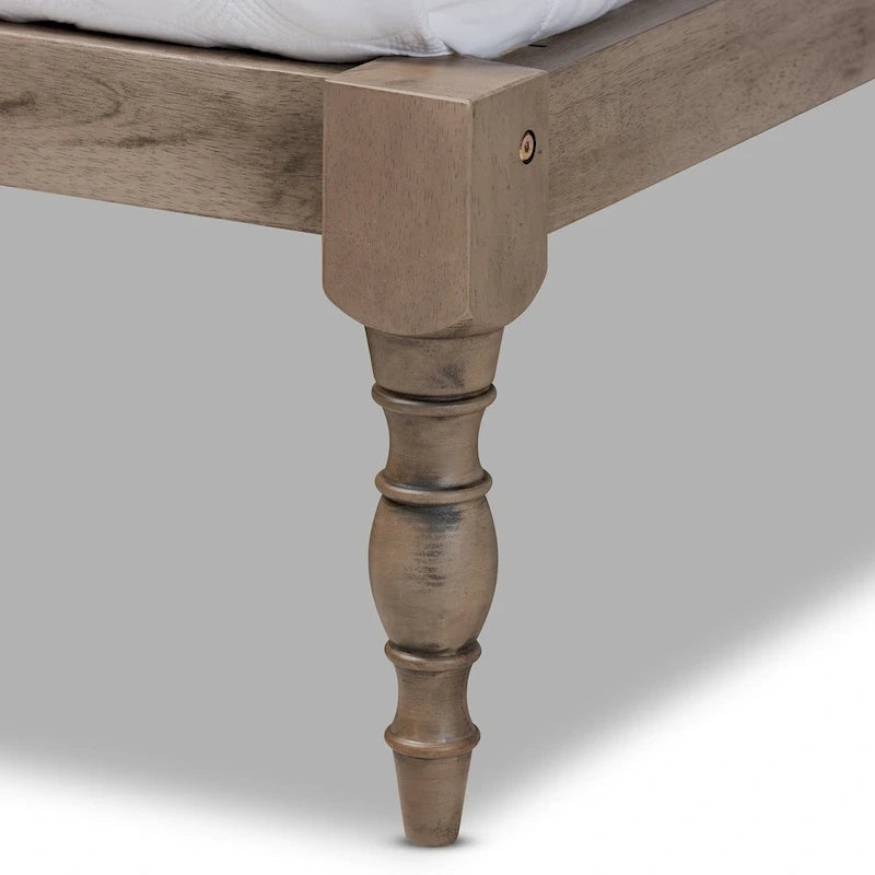 Iseline Modern and Contemporary Platform Bed Frame