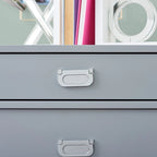 Linon Poppy Side Storage Desk