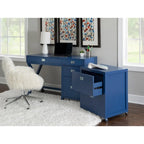 Linon Poppy Side Storage Desk