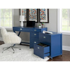 Linon Poppy Side Storage Desk