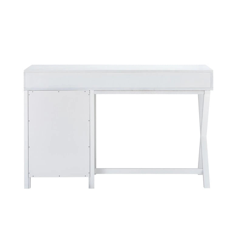 Linon Poppy Side Storage Desk