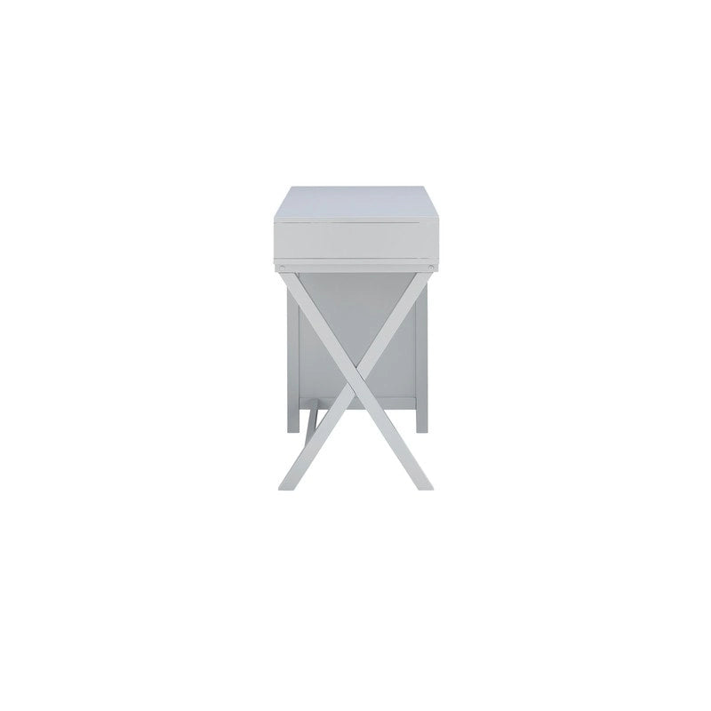 Linon Poppy Side Storage Desk