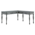 Country Meadows L-Shaped Desk