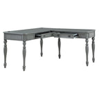 Country Meadows L-Shaped Desk