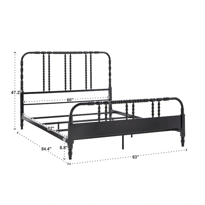 Georgia Metal Spool Bed by iNSPIRE Q Classic