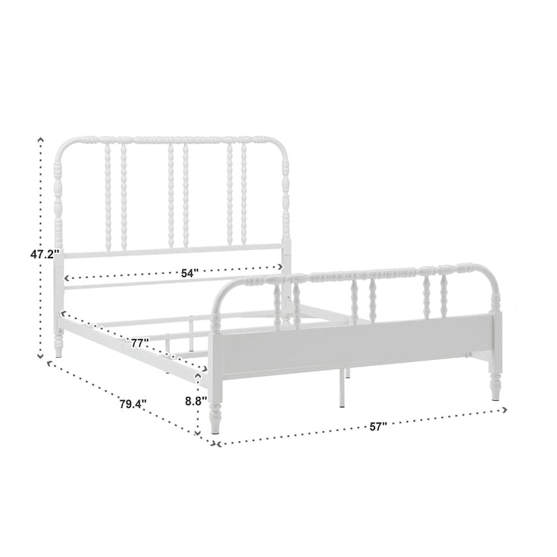 Georgia Metal Spool Bed by iNSPIRE Q Classic