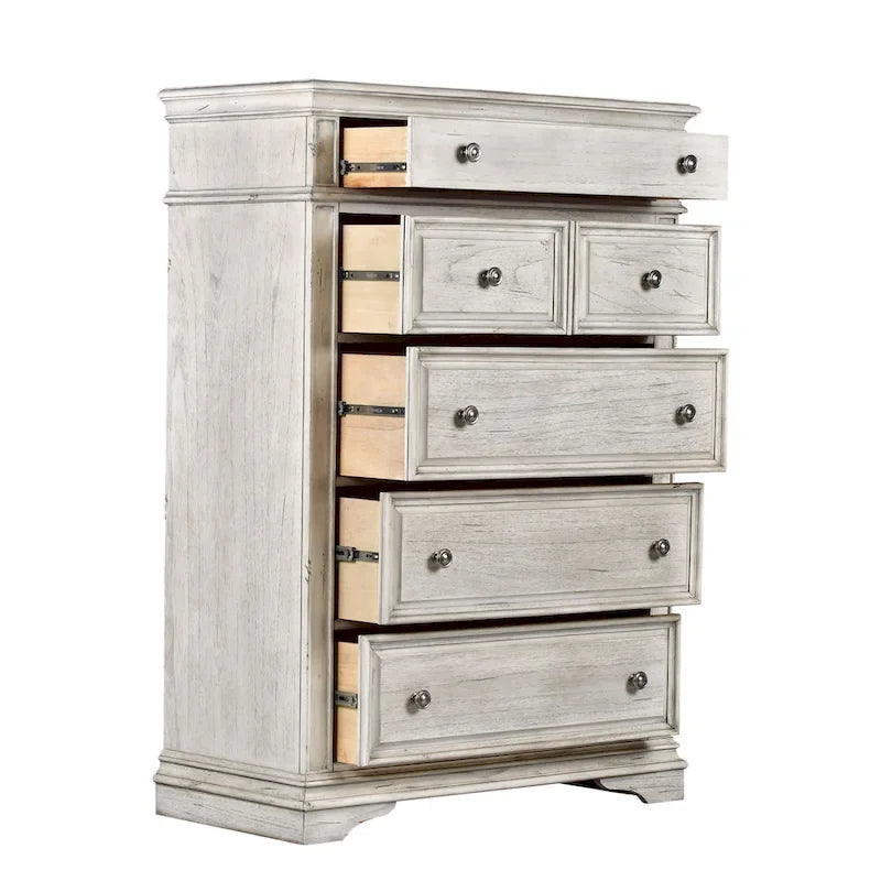 Steve Silver Havenwood 6-piece Upholstered Panel Bedroom Set