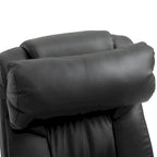 Vinsetto Office Desk Chair Recliner, Height Adjustable Movable Lumbar Support with 6-Point Vibrating Massage