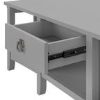 Bush Furniture Salinas 60W L Shaped Desk with Drawers and Storage