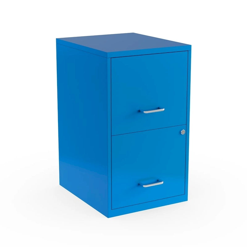 Space Solutions 18 Deep 2 Drawer Letter Width Vertical File Cabinet