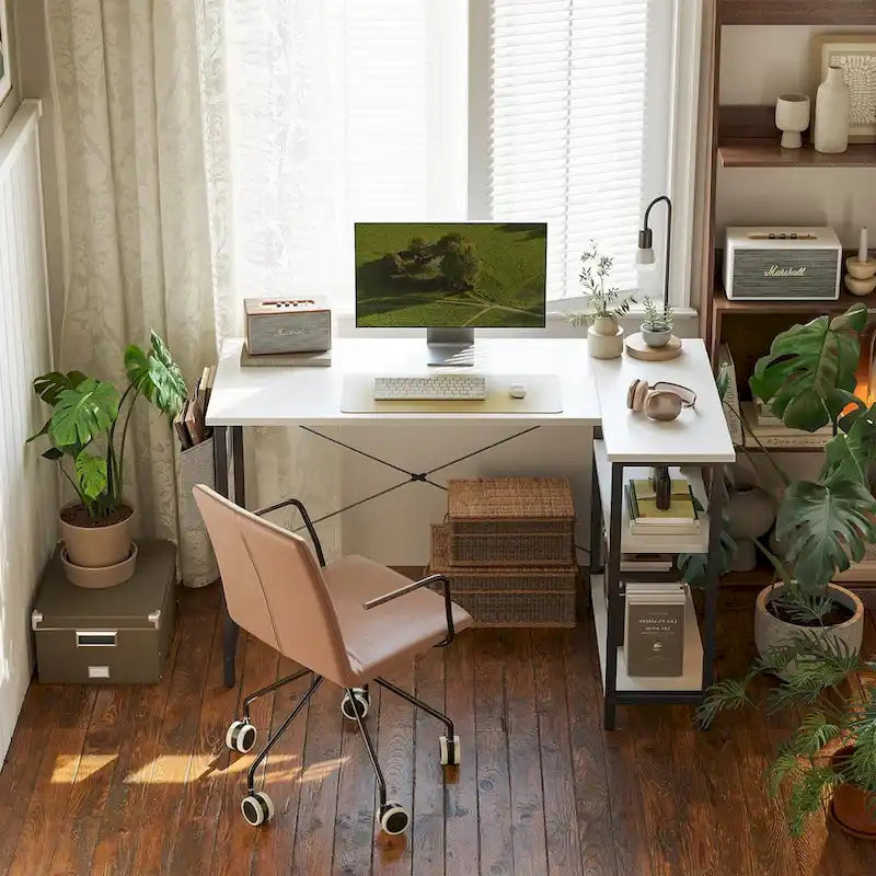 FEZIBO/Home Office Furniture/Wood/Desks