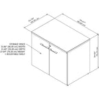 Office 500 36-inch 2-door Storage Cabinet by Bush Business Furniture