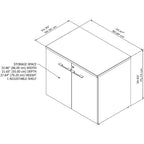 Office 500 36-inch 2-door Storage Cabinet by Bush Business Furniture