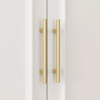 74.8 H Large Modular Wardrobe Cloest Armoire Cabinet Glass Door