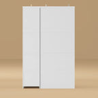 74.8 H Large Modular Wardrobe Cloest Armoire Cabinet Glass Door