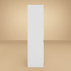 74.8 H Large Modular Wardrobe Cloest Armoire Cabinet Glass Door
