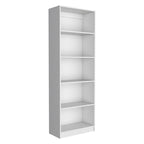 Kenyon Tall 5-Shelf Wide Bookcase Set of 2 - N/A