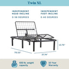 Lucid Standard Adjustable Bed Base