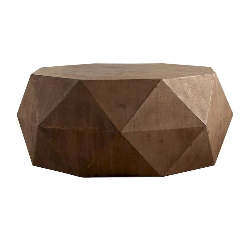 38  Three-dimensional Embossed American Retro Style Coffee Table