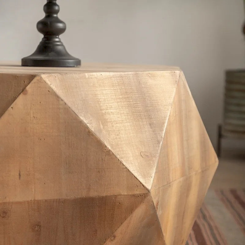 38  Three-dimensional Embossed American Retro Style Coffee Table