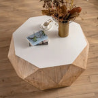 38  Three-dimensional Embossed American Retro Style Coffee Table