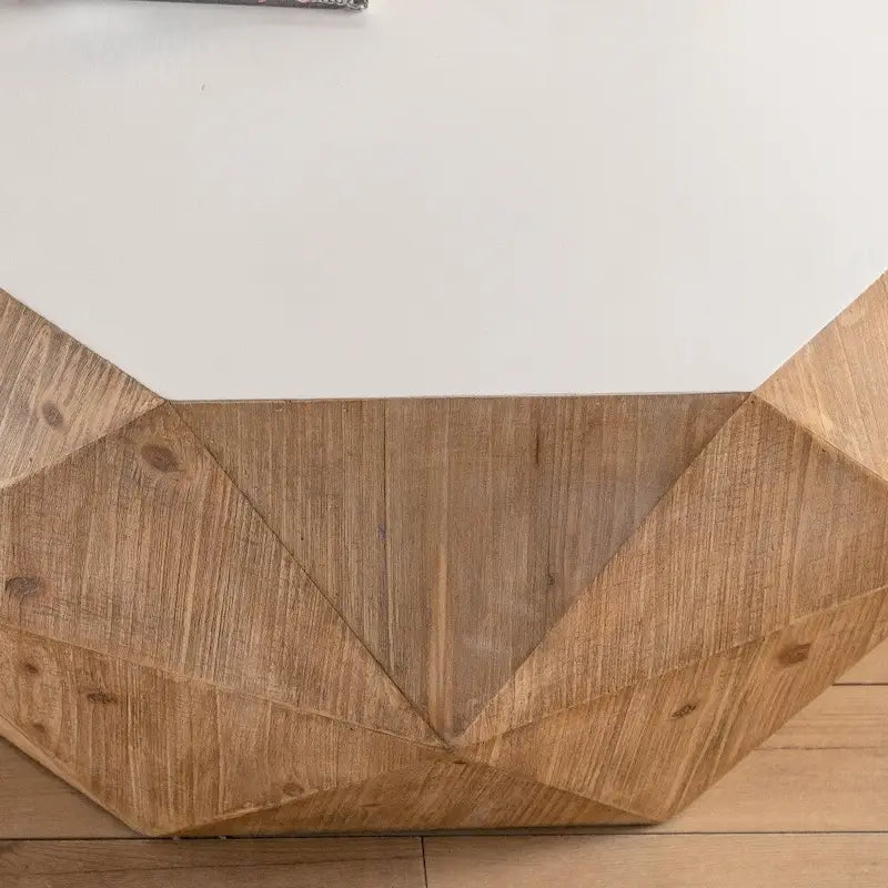 38  Three-dimensional Embossed American Retro Style Coffee Table