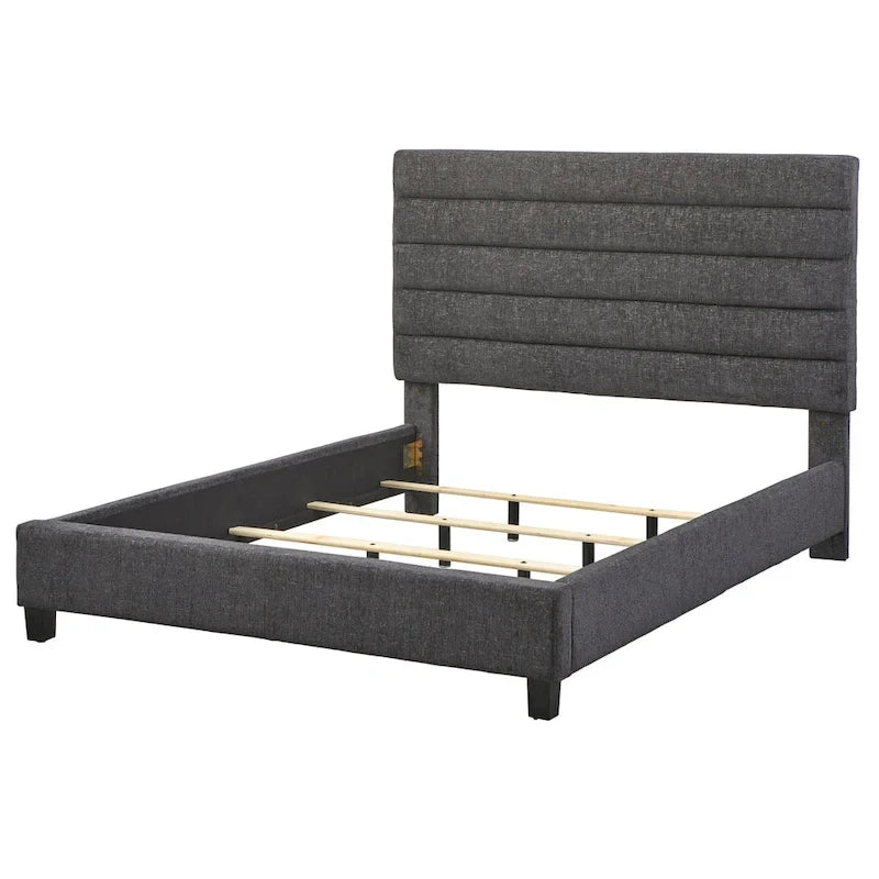 Lifestorey Raquel Channel Back Queen Upholstered Bed