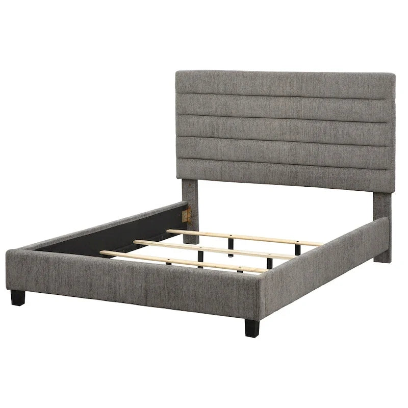 Lifestorey Raquel Channel Back Queen Upholstered Bed