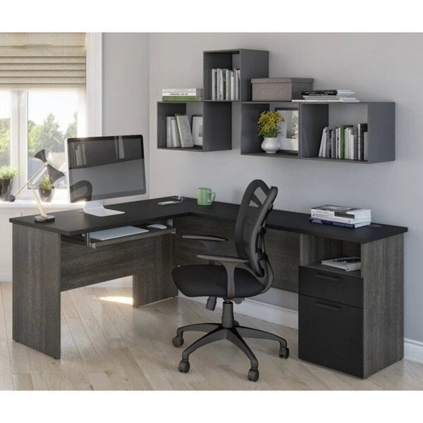 Bestar Norma L-shaped Desk