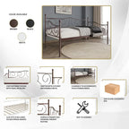 CraftPorch Contemporary Twin Size Metal Daybed