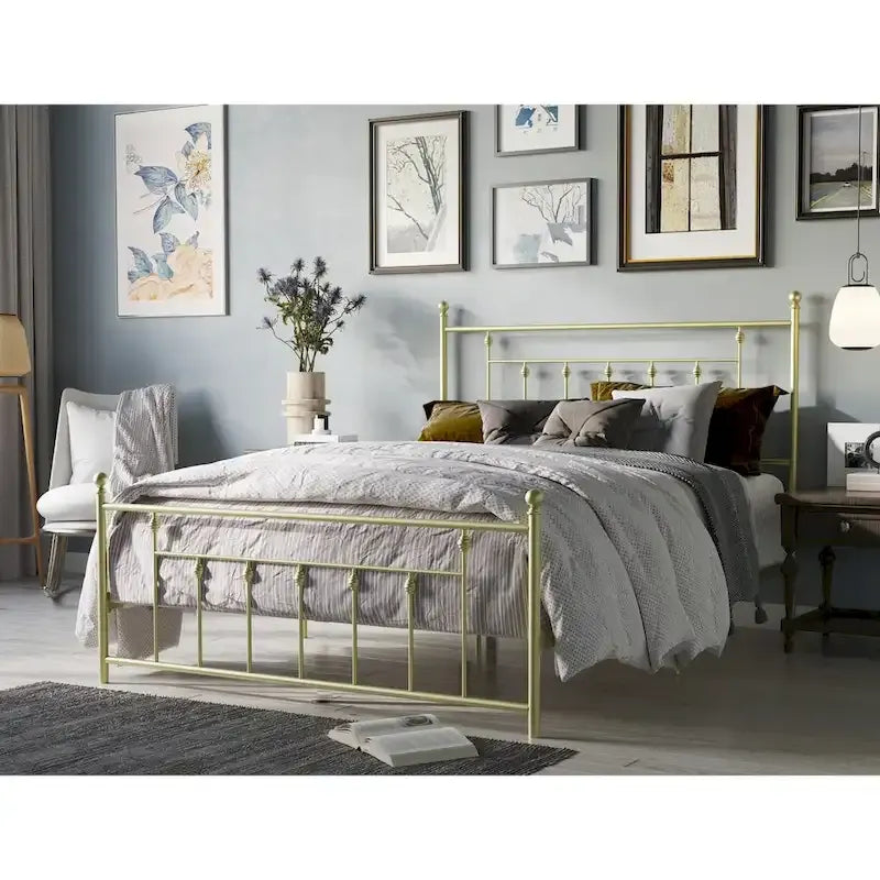 Melia Metal Platform Bed