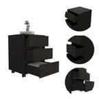 FM Furniture Vienna Three Drawers Filing Cabinet Roller Blade Glide