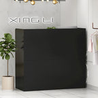47.2 Reception Desk Counter Lockable Storage Reception Table Working