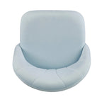 Aubrie Velvet Curved Swivel Desk Chair