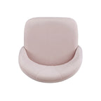 Aubrie Velvet Curved Swivel Desk Chair
