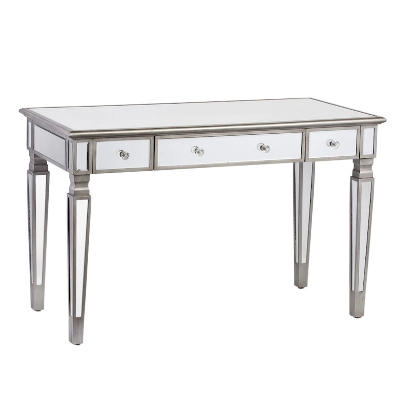 SEI Furniture Wheaton Glam Mirror Writing Desk